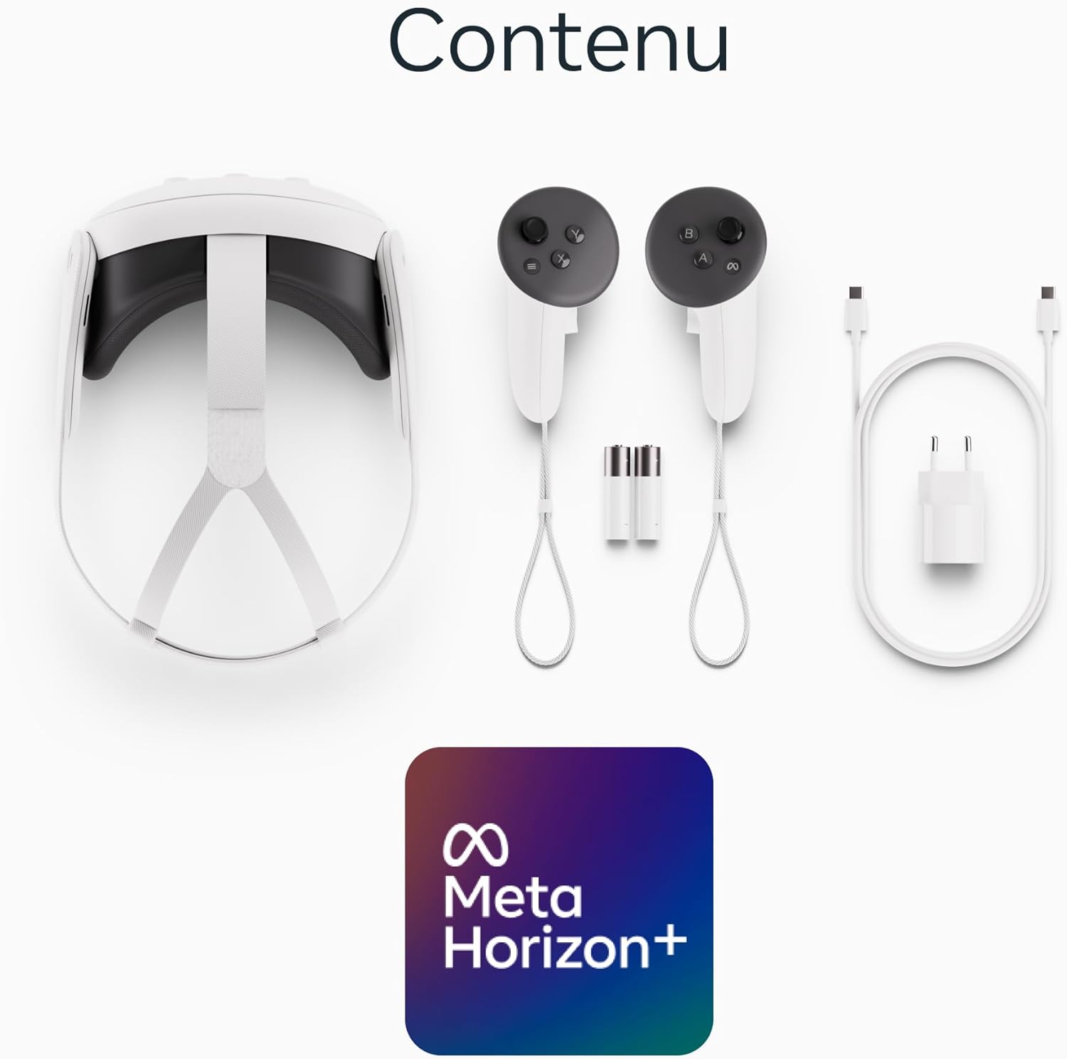 Meta Quest 3 512 Go : le casque de réalité mixte le plus puissant + pack Meta Horizon+ 3 mois inclus – Image 4