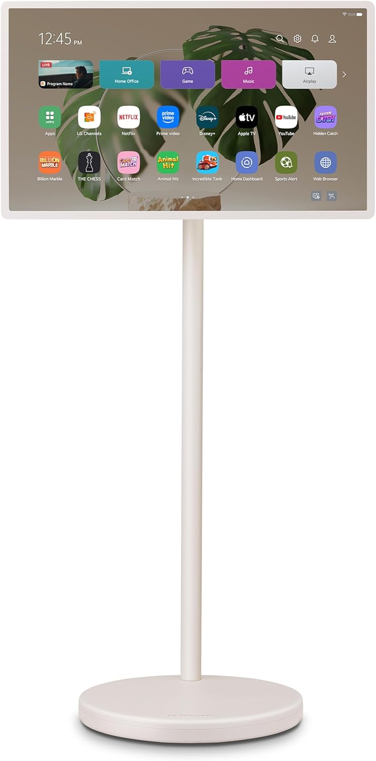 LG StanbyME 2 (2025) – Écran Tactile Intelligent Portable 27" avec Housse Folio, Sans Fil, Batterie Intégrée et Dolby Vision – Image 2